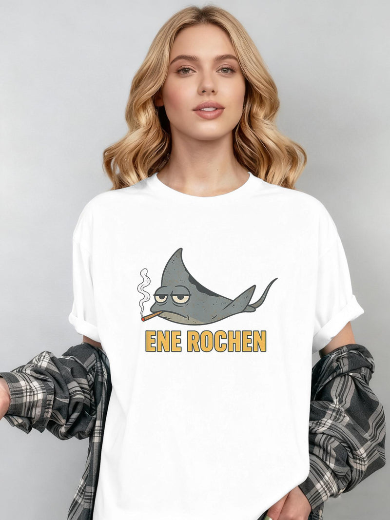 Women's Funny Ene Rochen Meme T-Shirt.