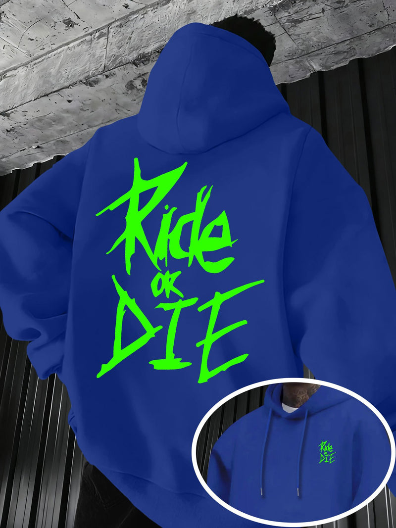 Men's Hooded Sweatshirt.