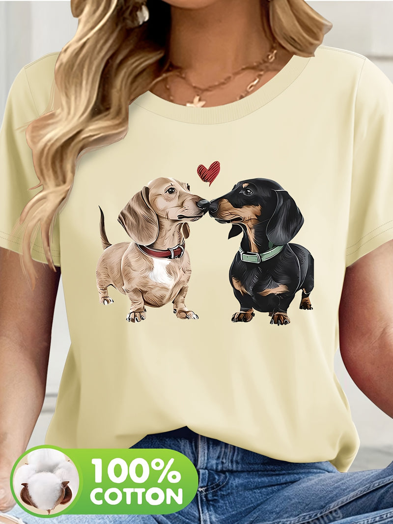 Women’s Casual Short Sleeve T-Shirt.