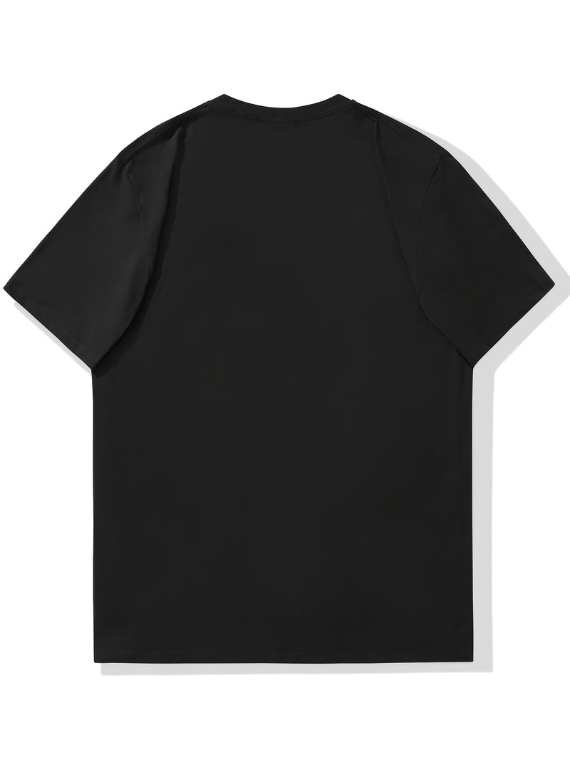Men's Fashion Crew Neck Short T-Shirt.