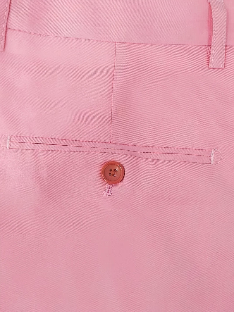 Light Business-Casual-Elegant Suit Set, Two-Piece Outerwear.