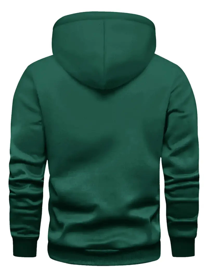 Men's Brown Ireland Flag Graphic Hoodie.