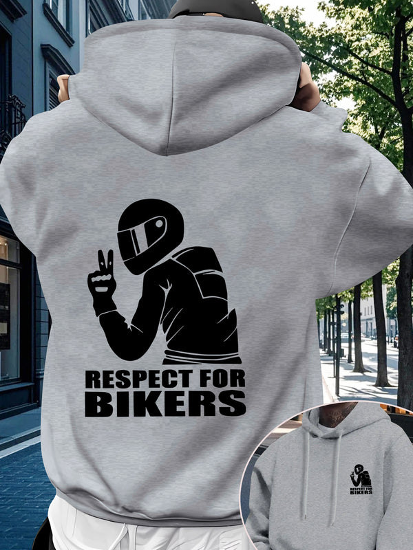 Men's Casual Hooded Sweatshirt.