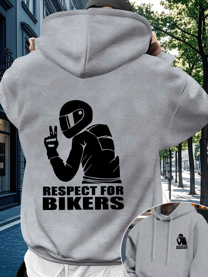 Men's Casual Hooded Sweatshirt.