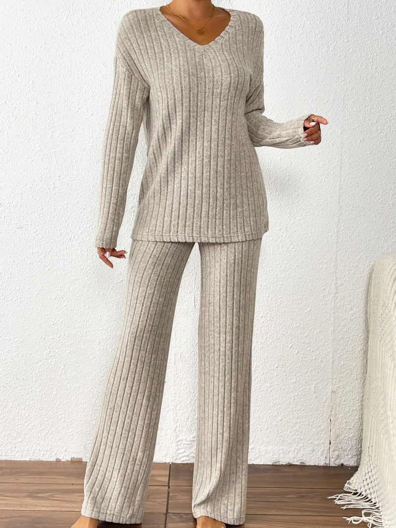 Women's Autumn And Winter Two-Piece Set.