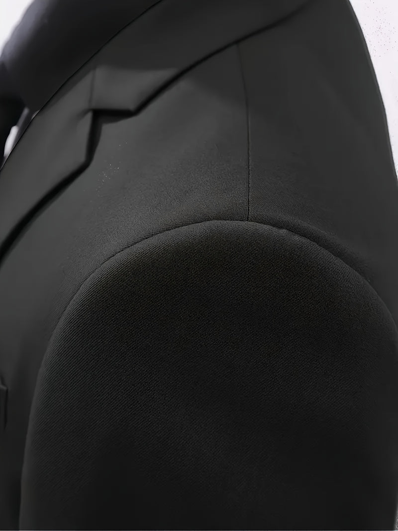 Men's Two-Piece Suit Set, Including Jacket and Trousers.