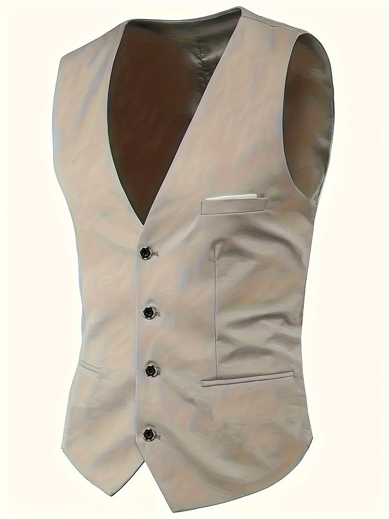 A Men's Three-Piece Suit Consisting of a Blazer.