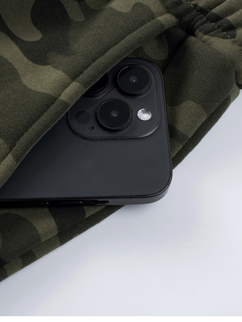 Men'S Outdoor Camouflage Sportswear Casual Hooded Tracksuit.