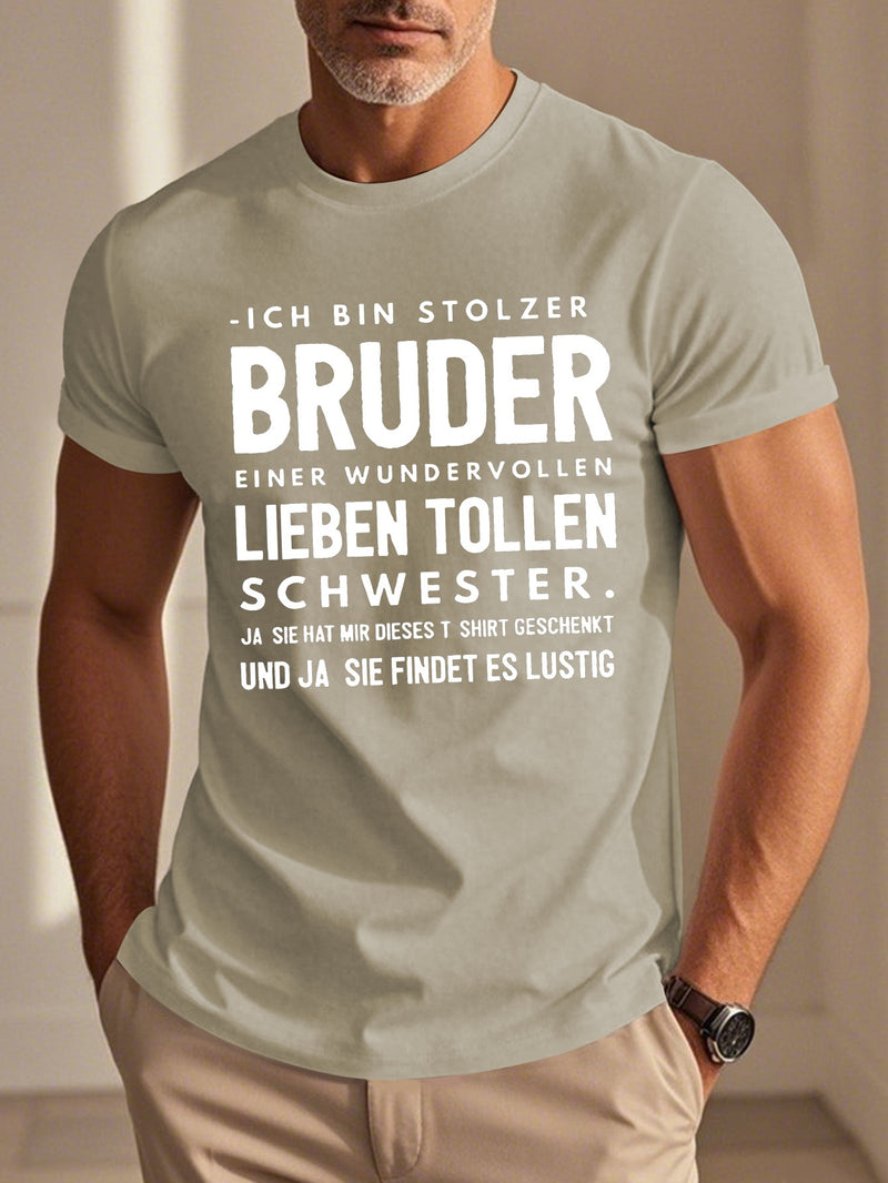 Men's Short Sleeve T-shirt Summer T-shirt Top.