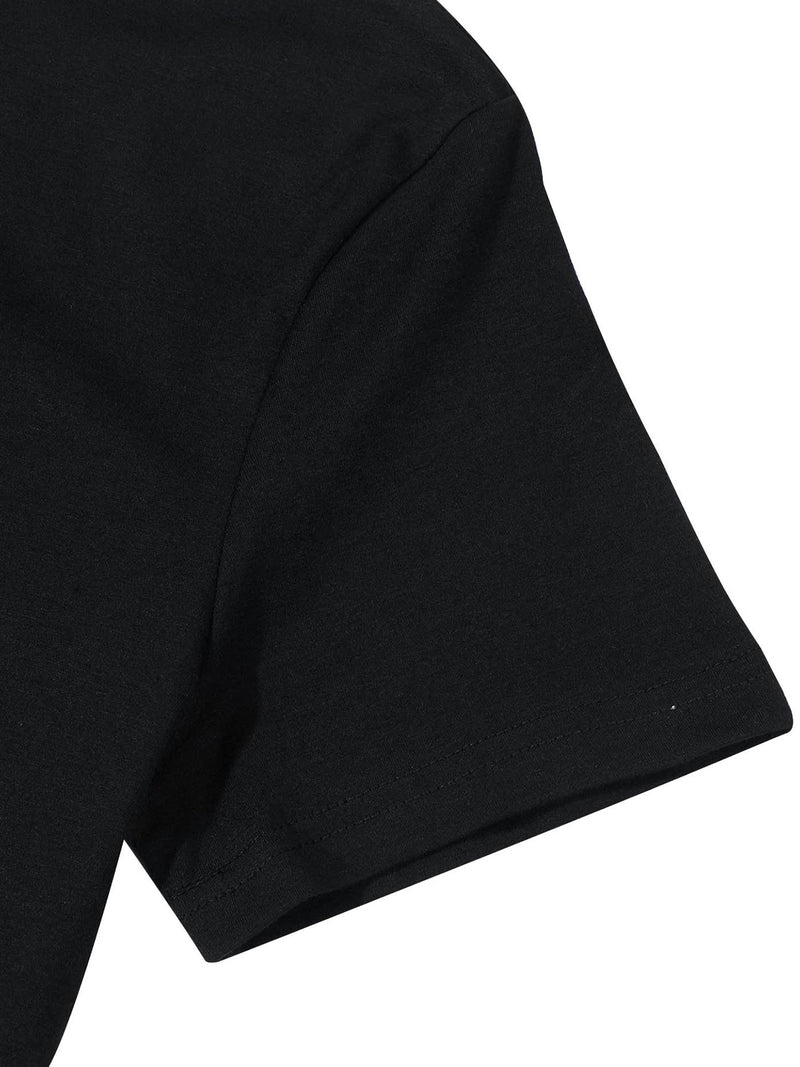 Men’s Black Graphic T-Shirt.