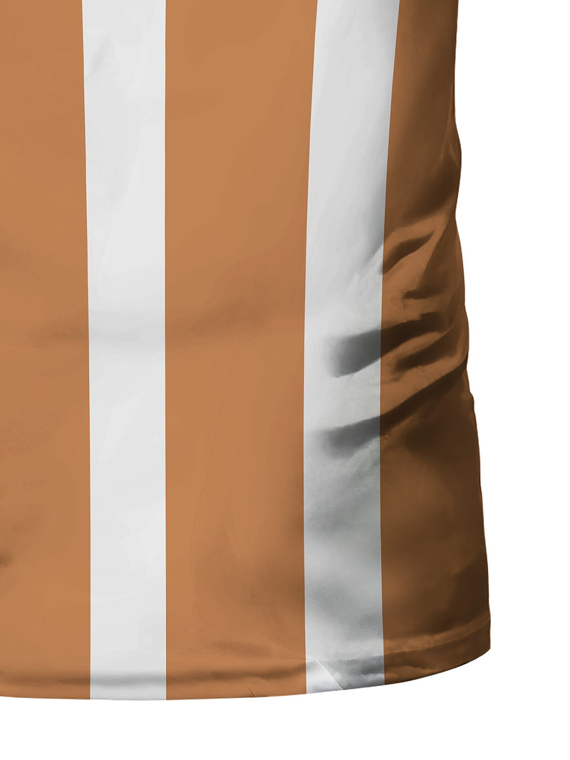 This Men'S Sports Fashion Short-Sleeve T-Shirt Has a Geometric Print.