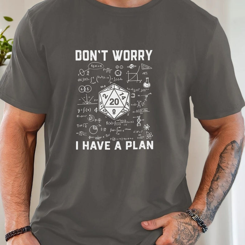 Men's Graphic T-Shirt - Casual Crew Neck, Short Sleeve.