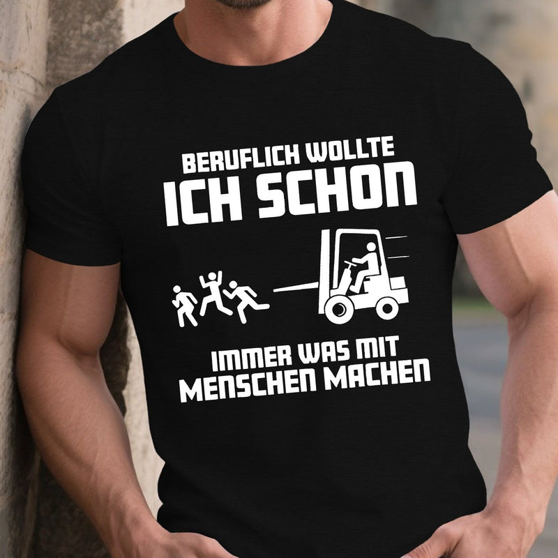 Men’s Humor German Proverbs funny Crinkle Plus Size T-Shirt.