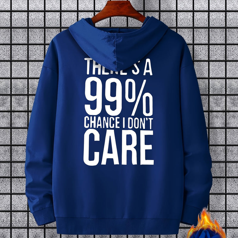 Men's Casual Pullover Hooded Sweatshirt.
