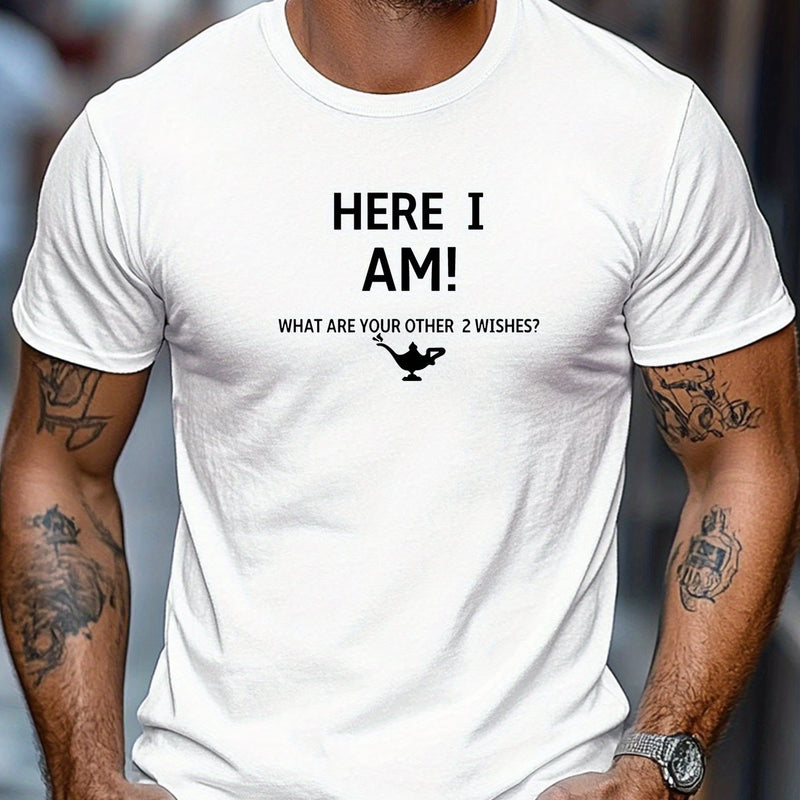 Men's Funny Short-Sleeve T-Shirt.