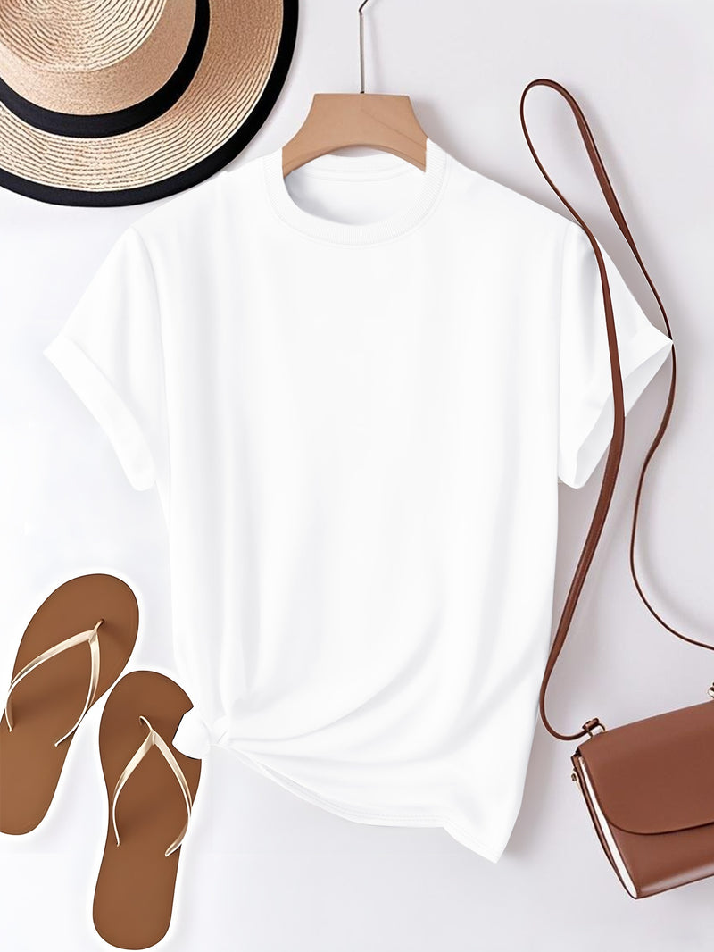 Women’s Comfortable Pure T-Shirt.