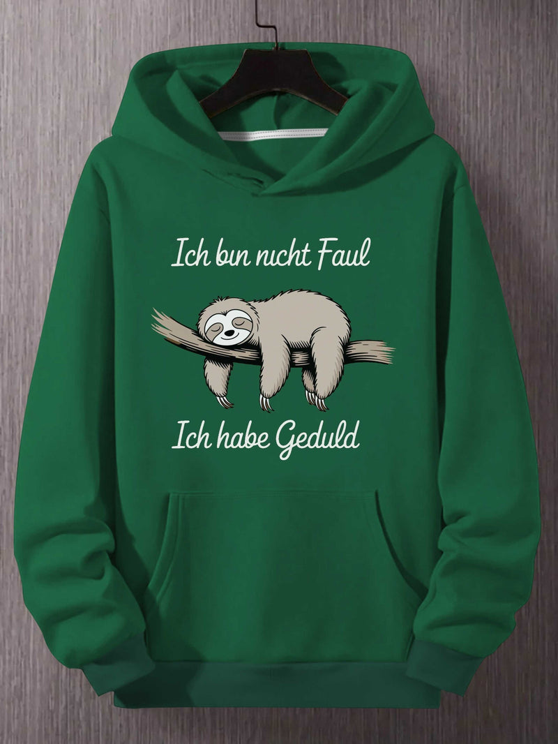 Men's Hooded Sweatshirt.