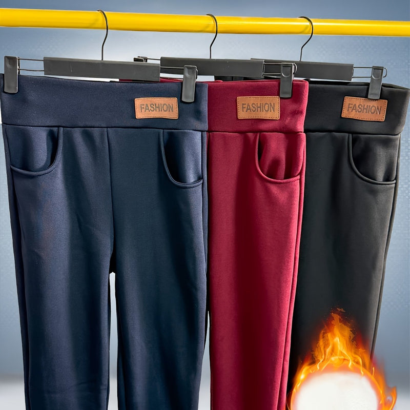 3pcs Women's Winter Thermal Leggings.