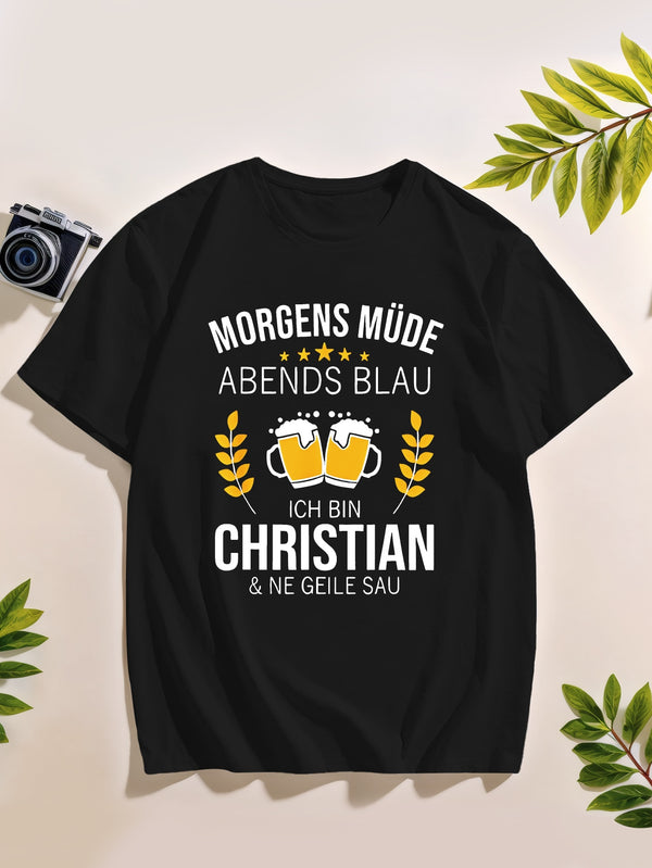 Men's Short Sleeve T-Shirt for Summer.