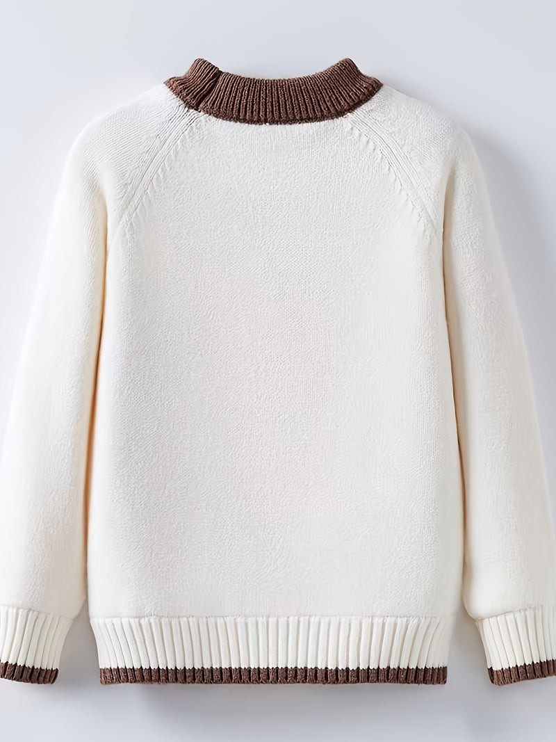 Thickened Autumn And Winter Sweater for Boys.