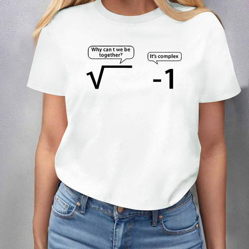 Women’s Funny Design Cozy T-Shirt.