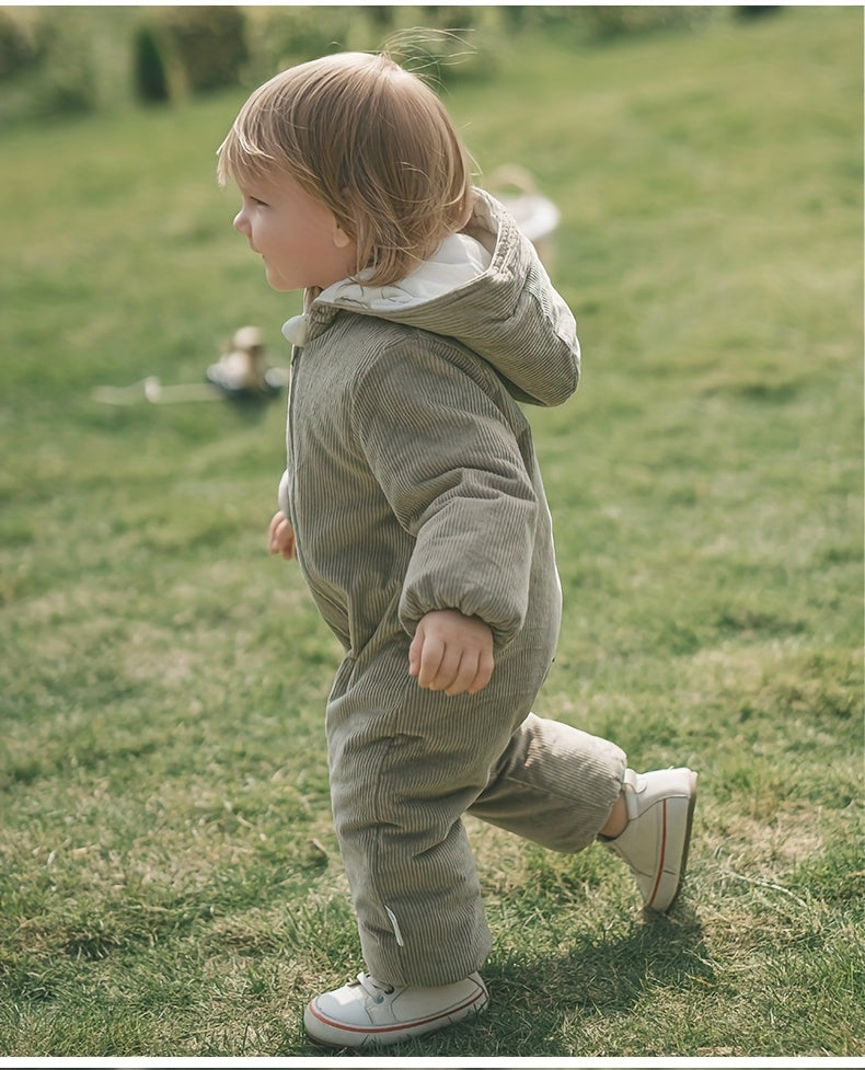 Gurcooc's Unisex Baby Onesie Is Made of Thick for Winter Warmth.