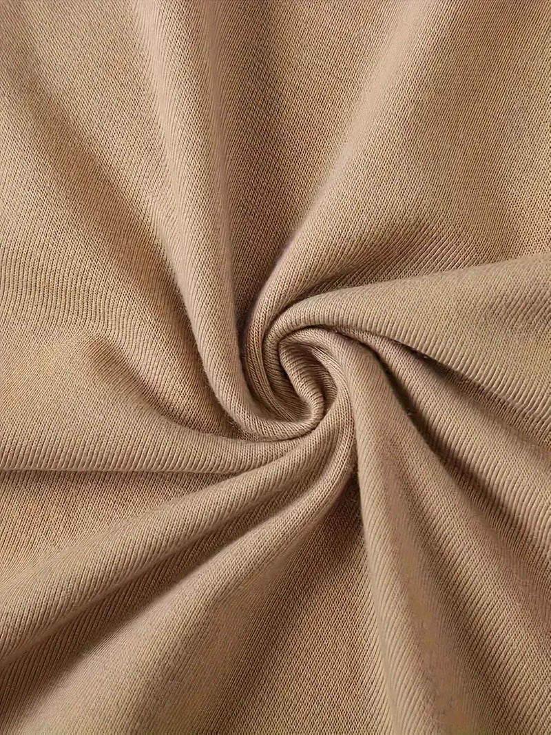 Women's Short-Sleeve Round-Neck T-Shirt with A-Z Letter Print.