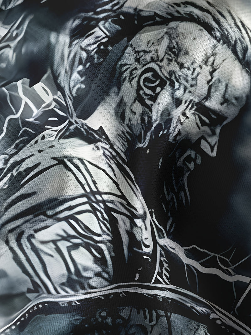 Men'S Summer 3D Print T-Shirt Featuring,