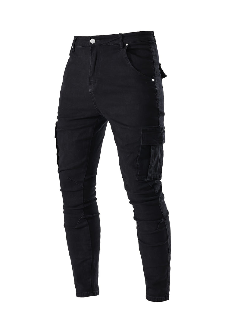 Men's Cargo Jeans.