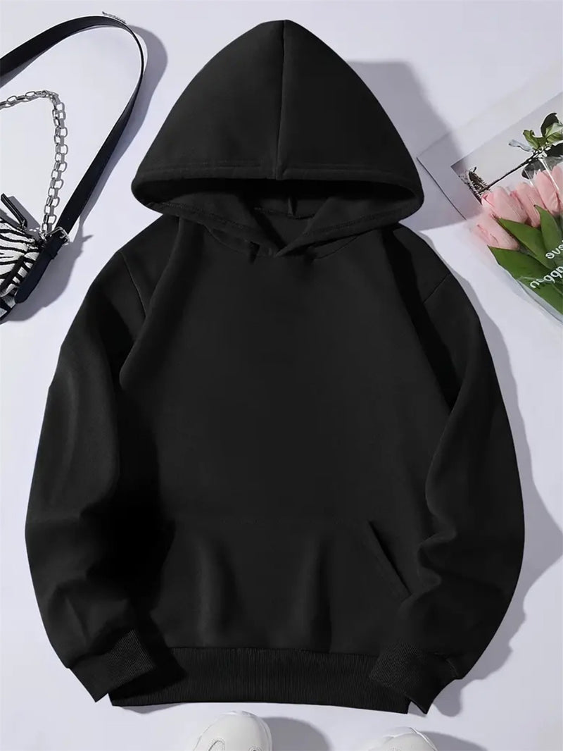 Women's Casual Long-Sleeve Hoodie.