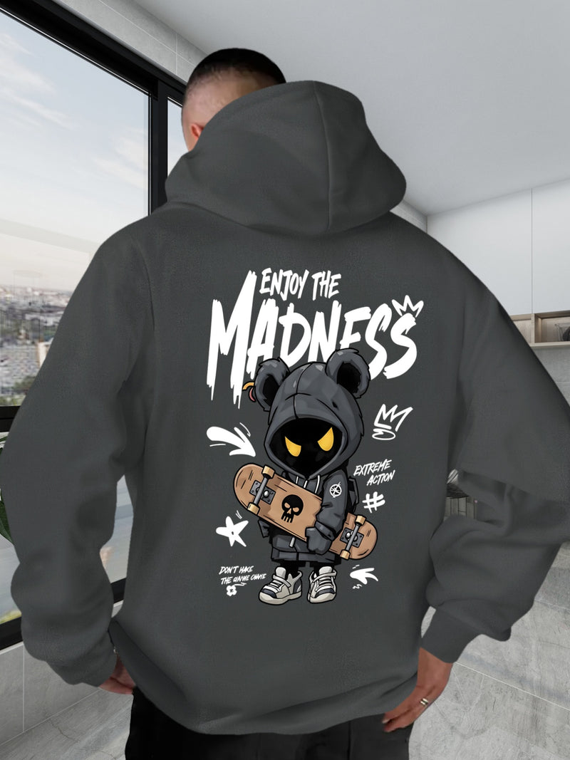 Men's Hooded Sweatshirt.