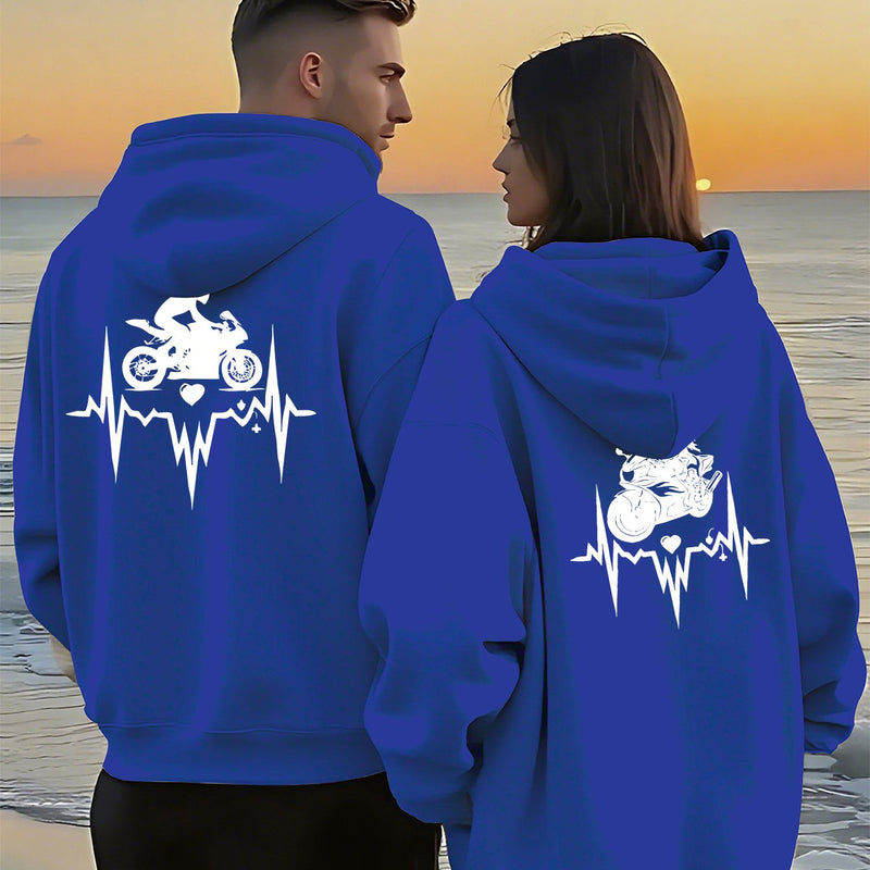 Couple Hoodies in a Casual Style.