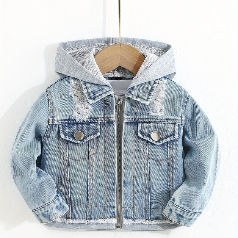 Boys and Denim 2-in-1 Style Denim Jacket.