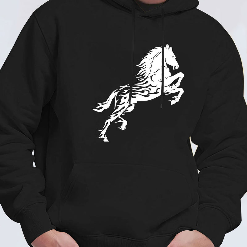 Men's Long Sleeve Hoodie Sweatshirt.