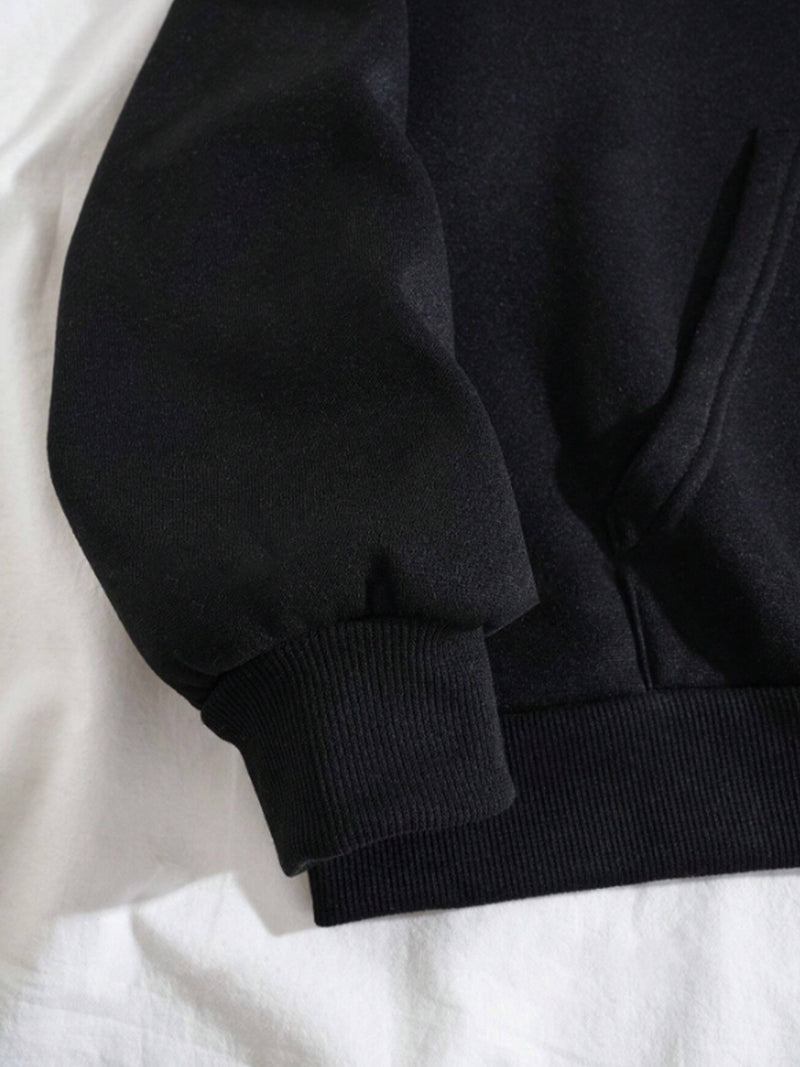 Women's Casual Hooded Sweatshirt with Drawstrings And Long Sleeves.