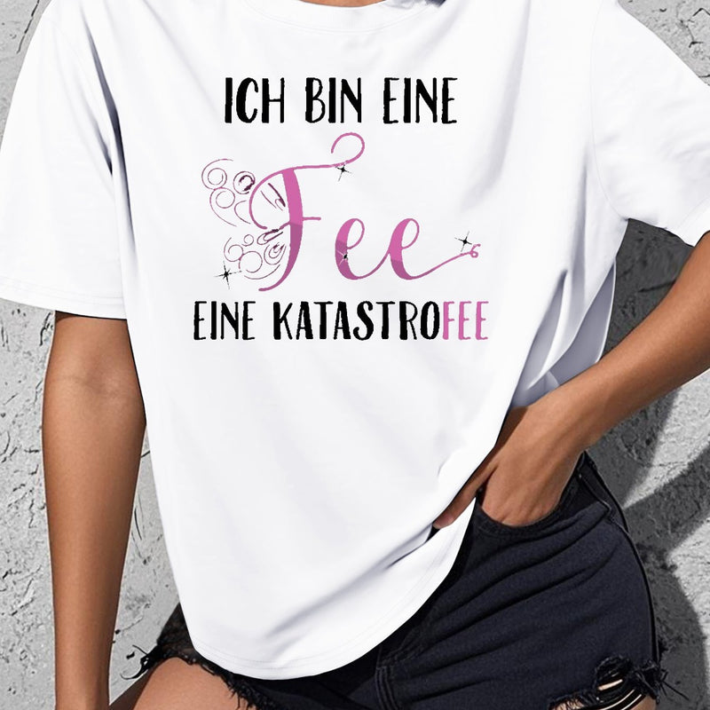 Women's Casual Crew Neck T-Shirt.