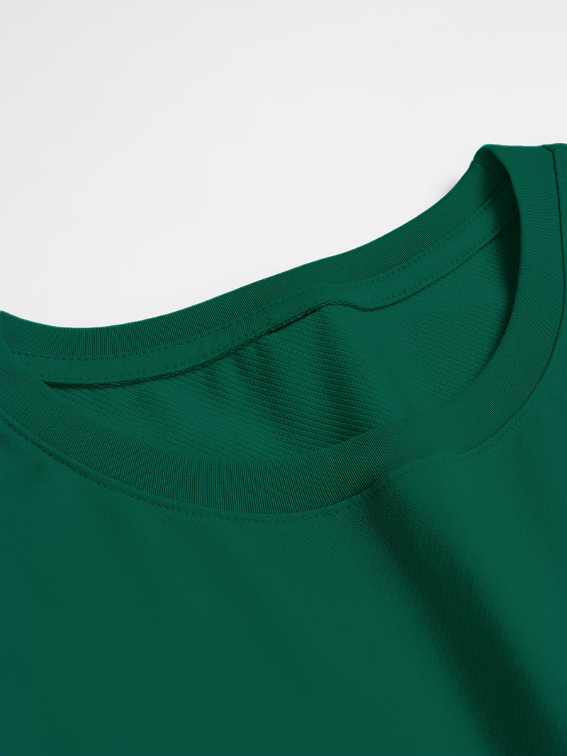 Crew Neck T-Shirt: If You Try to Scare Me, I'Ll Be Breast-Fed Scared!
