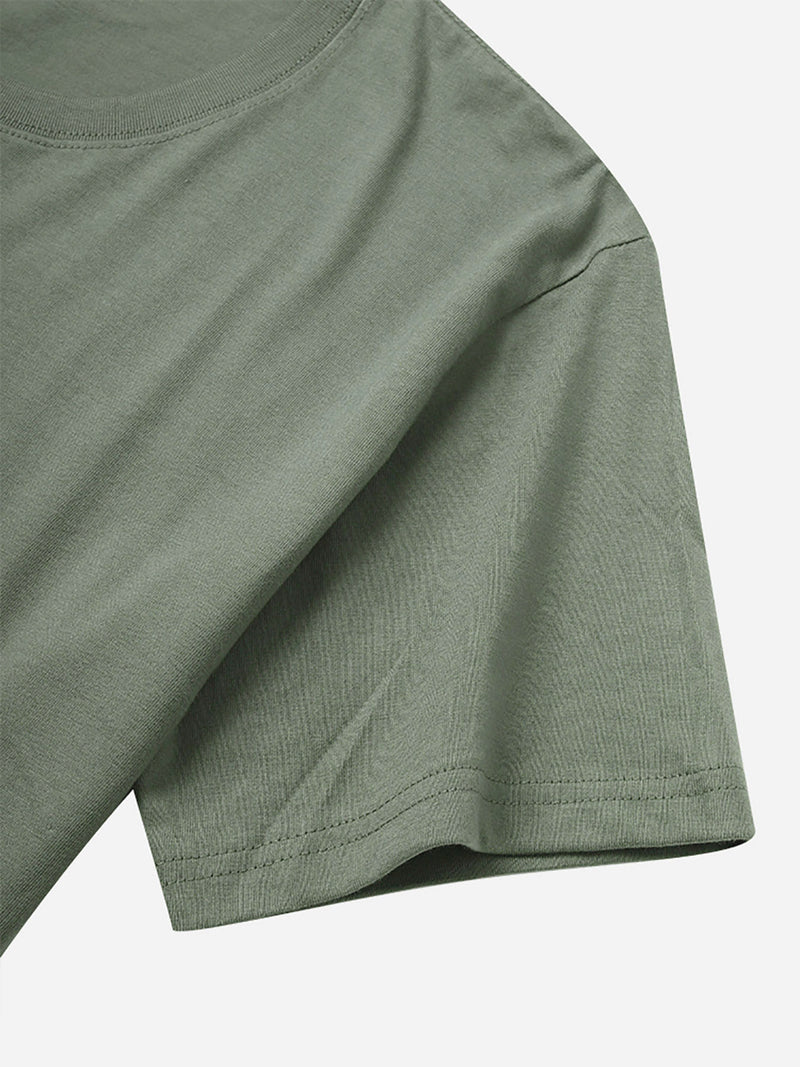 Women's Casual Short Sleeve Crew Neck T-Shirt.