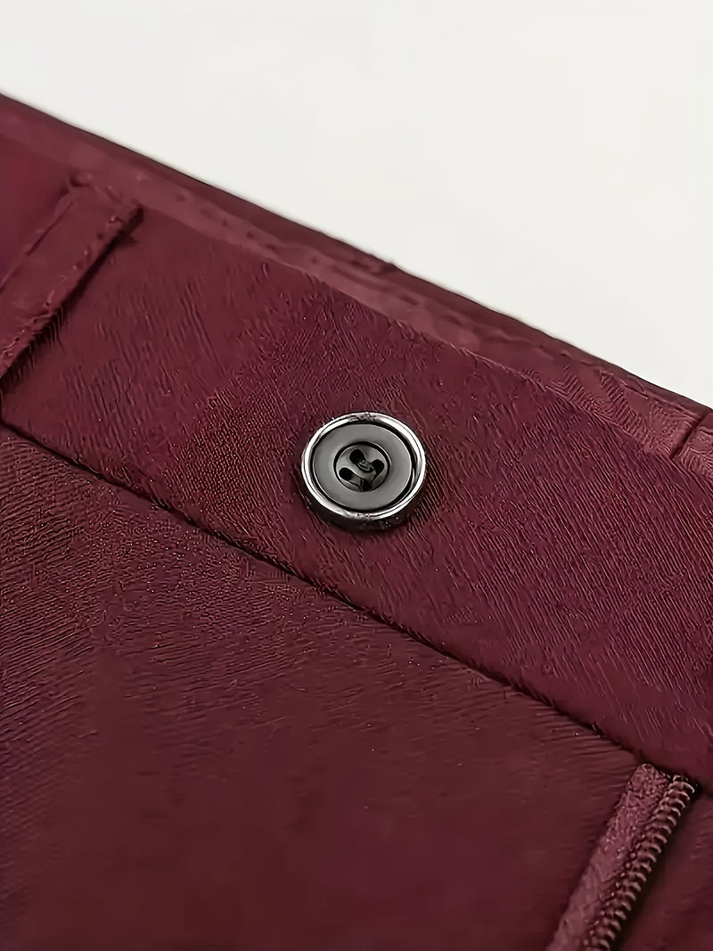 Men'S 2pcs Suit, Including a Blazer And Trousers, Stylish And High-Quality.