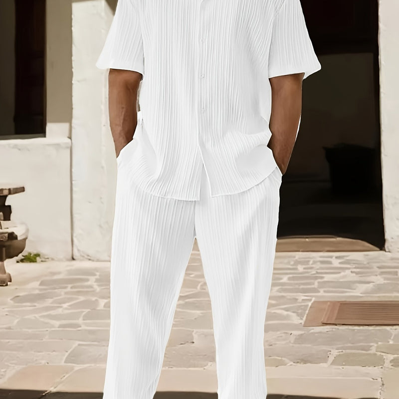 Men's Sportswear Set Featuring a Easy.