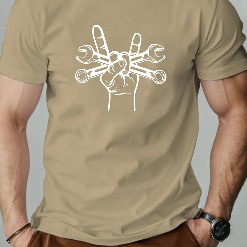 Men's Summer Casual Short-Sleeve T-Shirt.