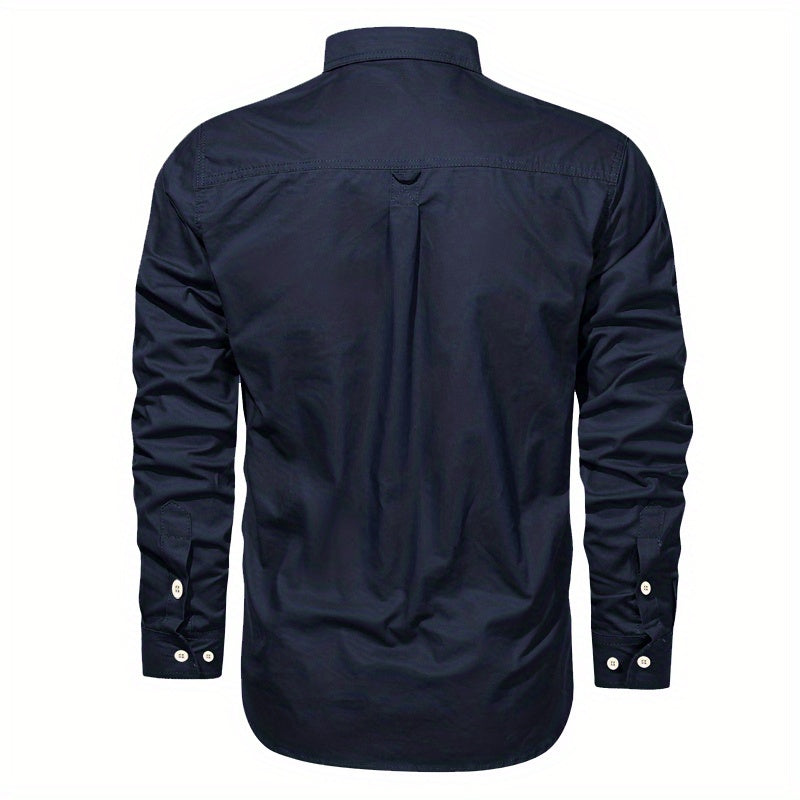 Men's Heavy-Duty Long Sleeve Shirt.