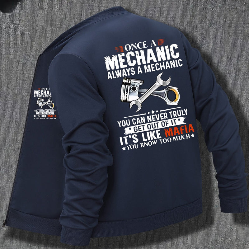 American Casual Stand-up Collar Sweatshirt Jacket for Men, Spring/autumn.