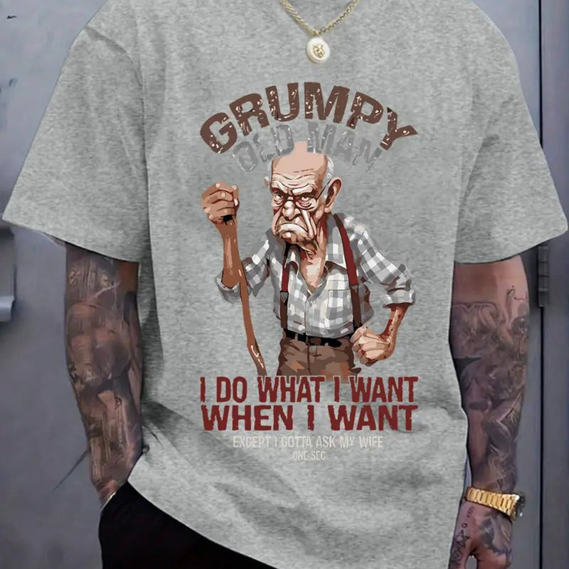 Men's T-Shirt Cotton.