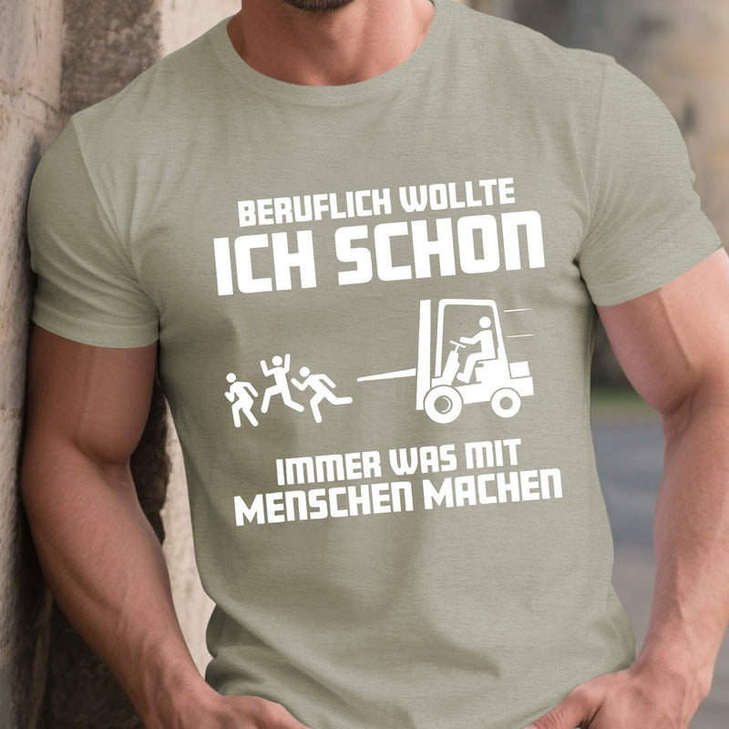 Men’s Humor German Proverbs funny Crinkle Plus Size T-Shirt.