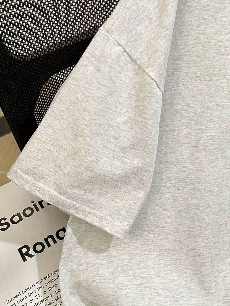 Women’s Trendy Summer Loose-Fitting Round-Neck T-Shirt.