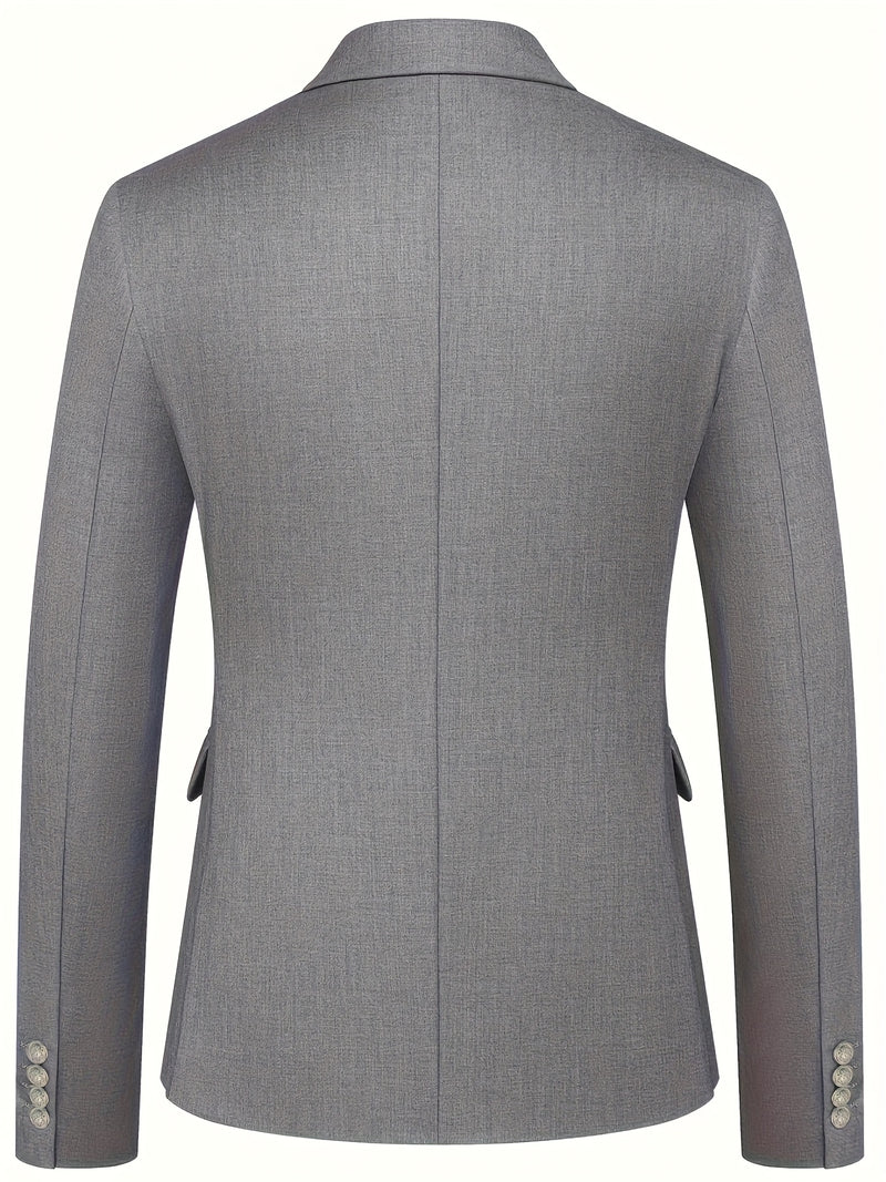 Men'S 2pcs Wedding Suit Set | Slim-Fit Business Blazer and Classic Trousers.