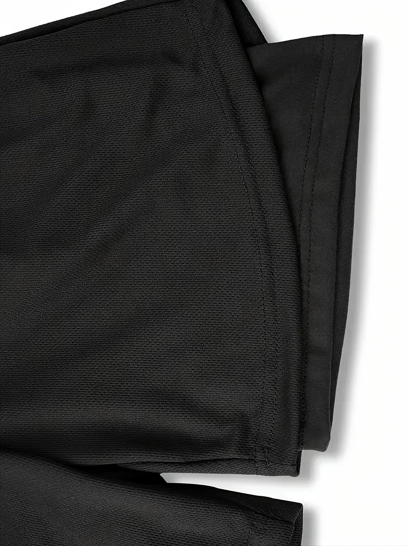 Men's Snake Head Print Two-Piece Set: Short Sleeve Top+Shorts.