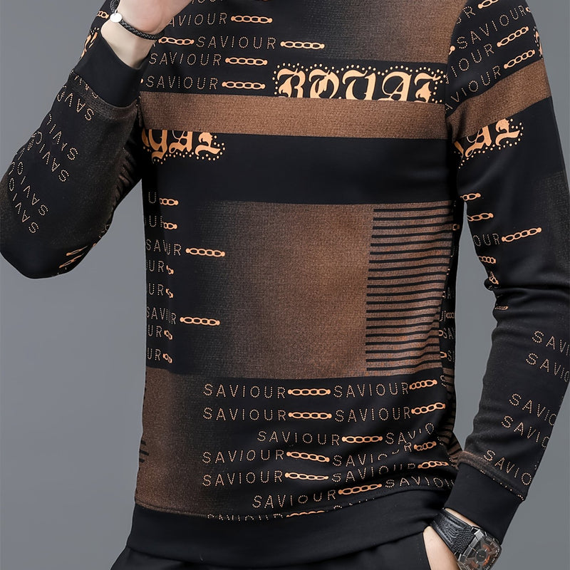 Men's Long-Sleeve Versatile Fashion.