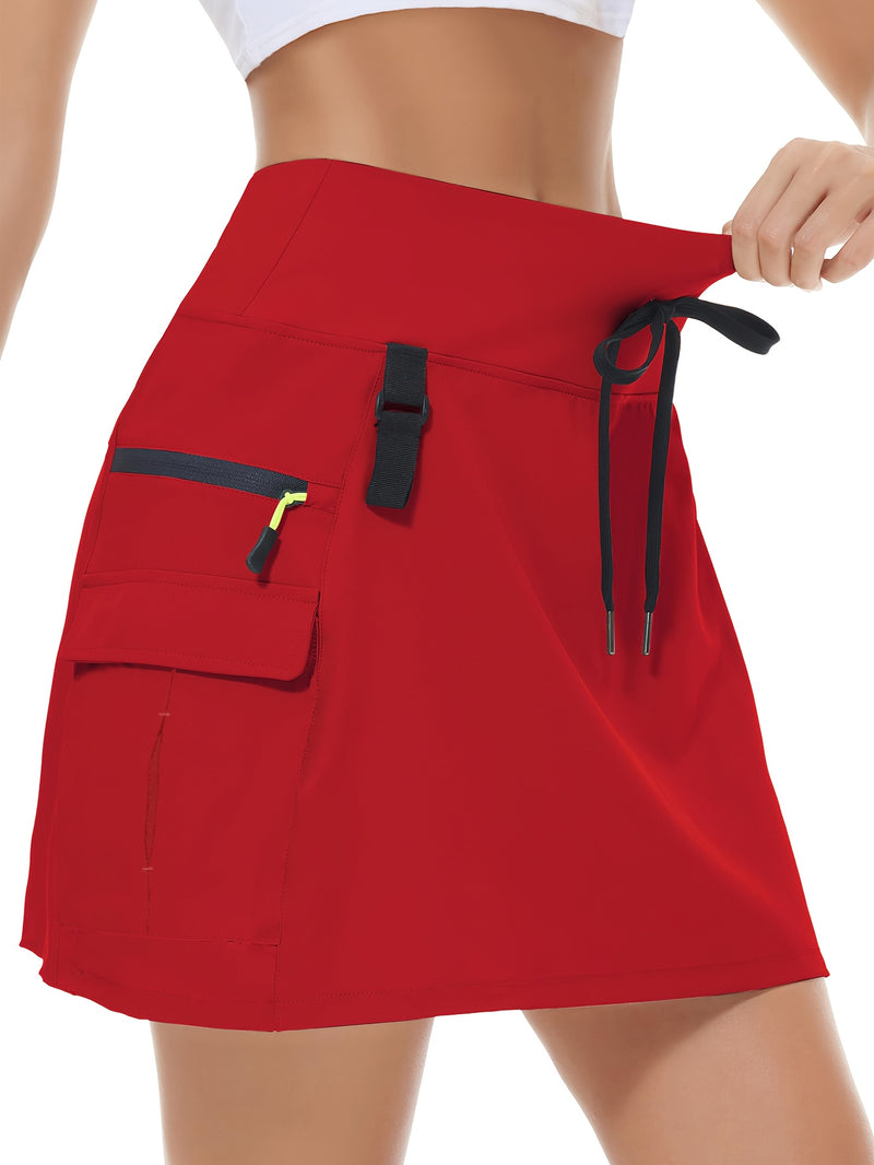 Women's Sports Skorts, Outdoor Hiking Cargo Shorts.